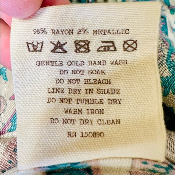 EUC Spell & the Gypsy Collective Sage Oracle Multi Color Bohemian Mini Skirt - Picture 12 of 12